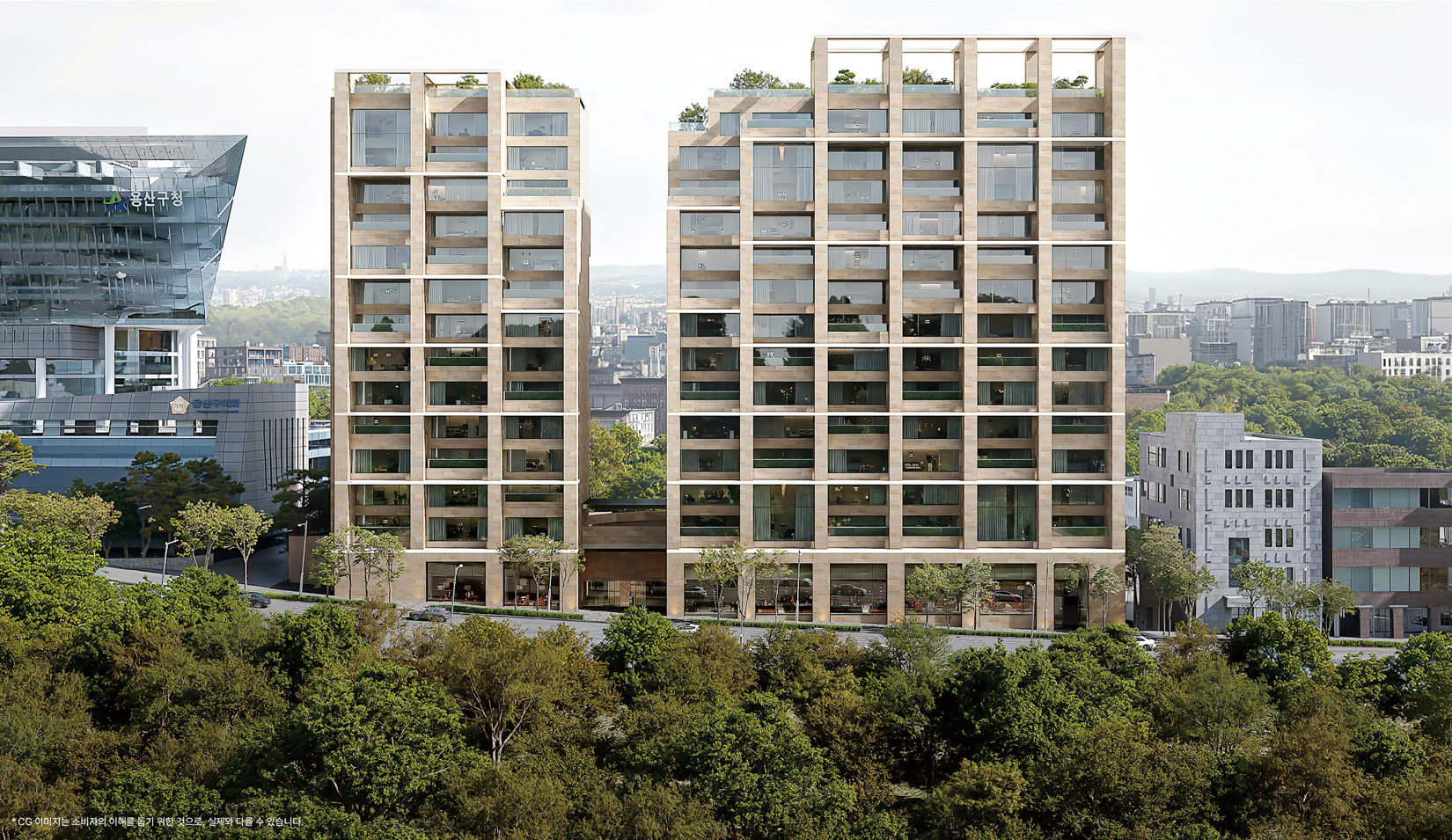 하이엔드 주거 단지 에테르노 용산, 청약 접수 중