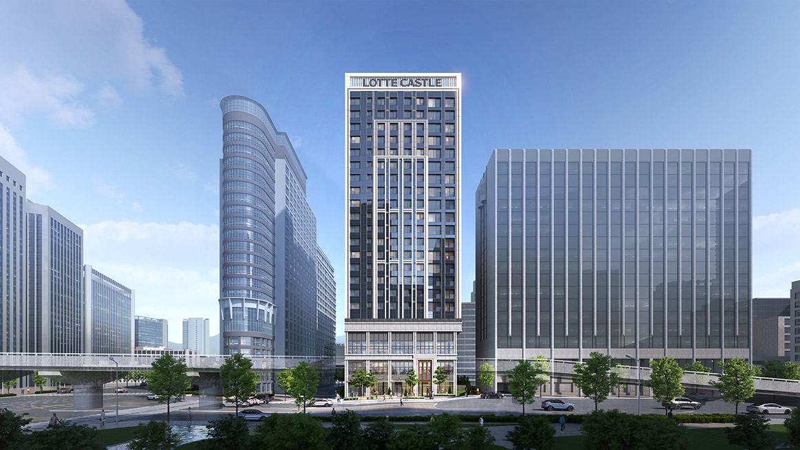 서울 중심업무지구 위치, 정동 롯데캐슬 136 오피스텔 22일 청약 시작